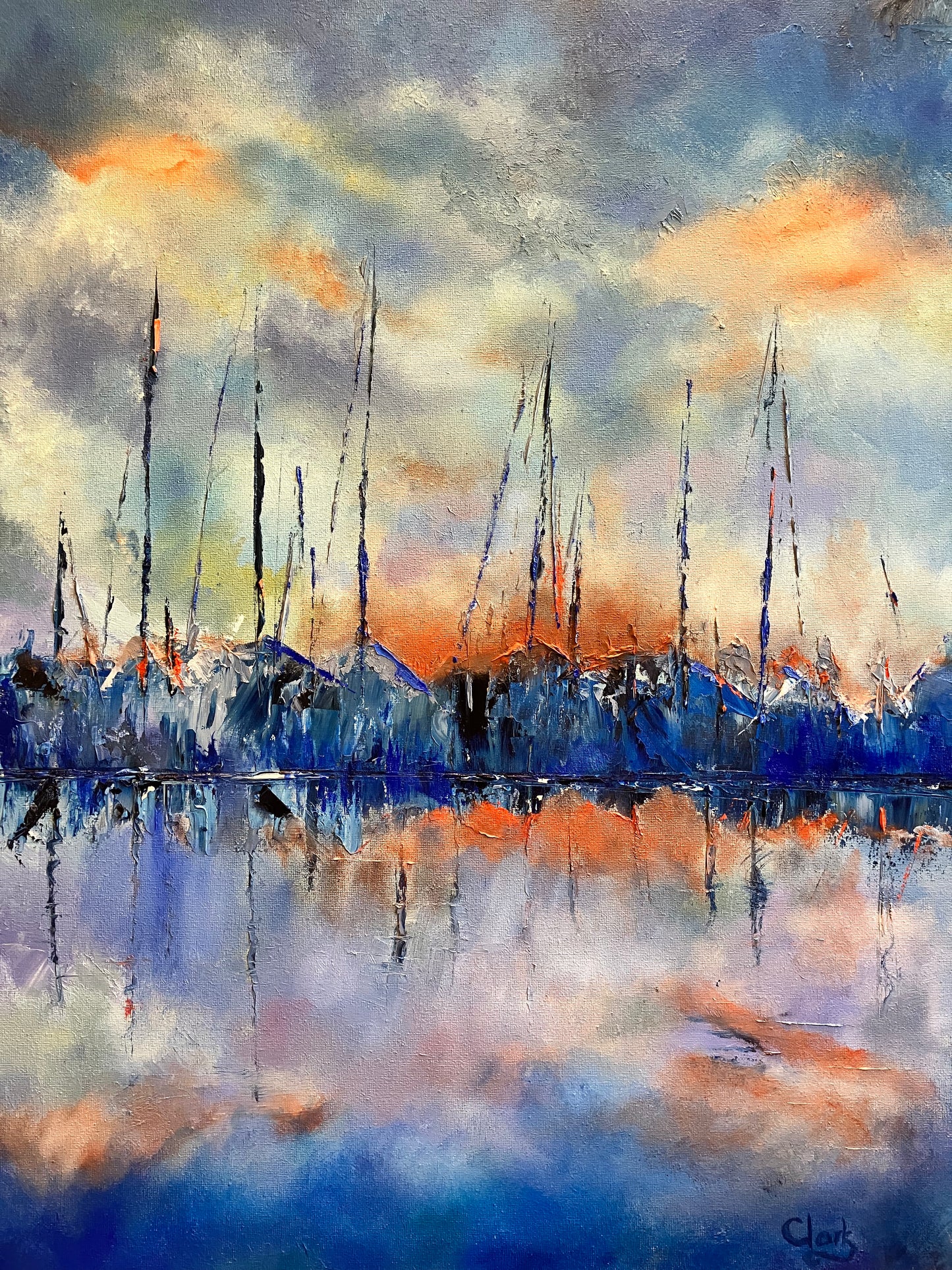 Bercée par la mer