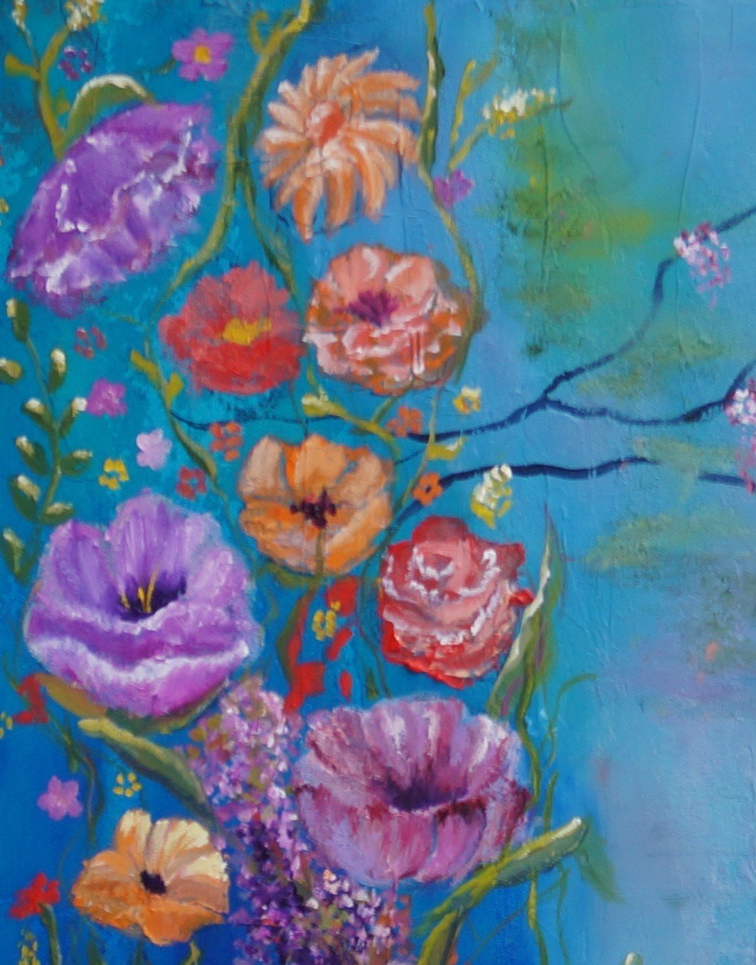 Fleurs et plumes